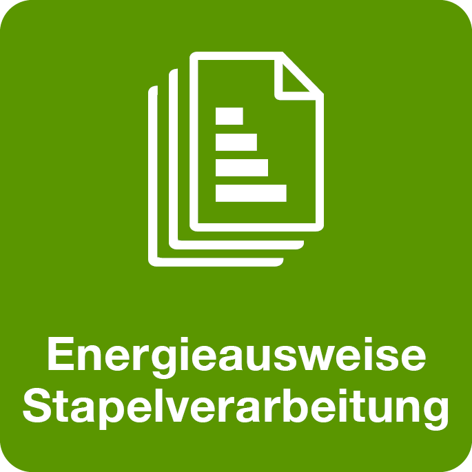 Icon Energieausweis Stapelverarbeitung