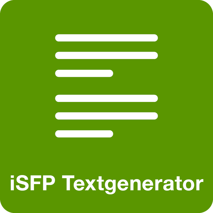 Icon Textgenerator
