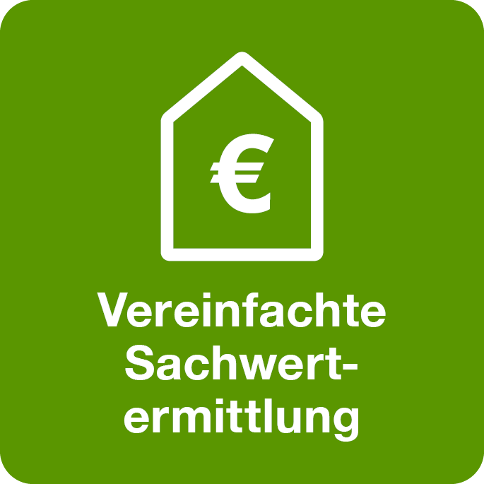 Icon Vereinfachte Sachwertermittlung