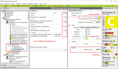 Förderrechner Basis: KfW-Einzelmaßnahmen