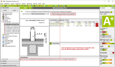 Wärmbrücken Pro: Gleichwertigkeitsnachweis alternativ