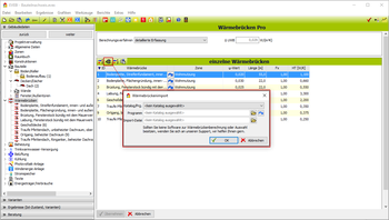 EVEBI - Wärmebrücken Pro: Detaillierter Nachweis - Import von Wärmebrücken