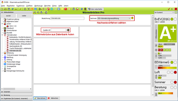 EVEBI - Wärmebrücken Pro: Nachweis KfW-Wärmebrüclenempfehlung