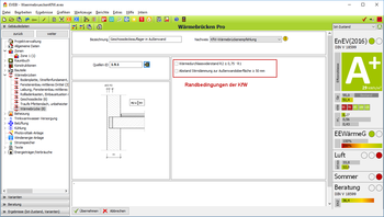 EVEBI - Wärmebrücken Pro: Gleichwertigkeitsnachweis - KfW- Detail