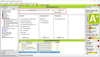 EVEBI - Wärmebrücken Pro: KfW-Kurzverfahren