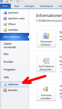 MS Word 2010 -  Makro aktivieren