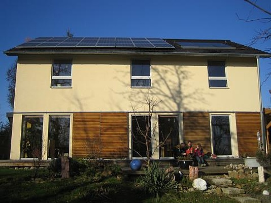 Öko-Passivhaus als Plusenergiehaus